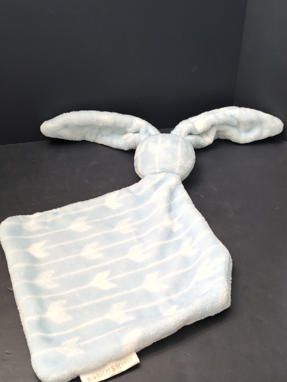 Blankets And Beyond Rabbit Plush Baby Toy.